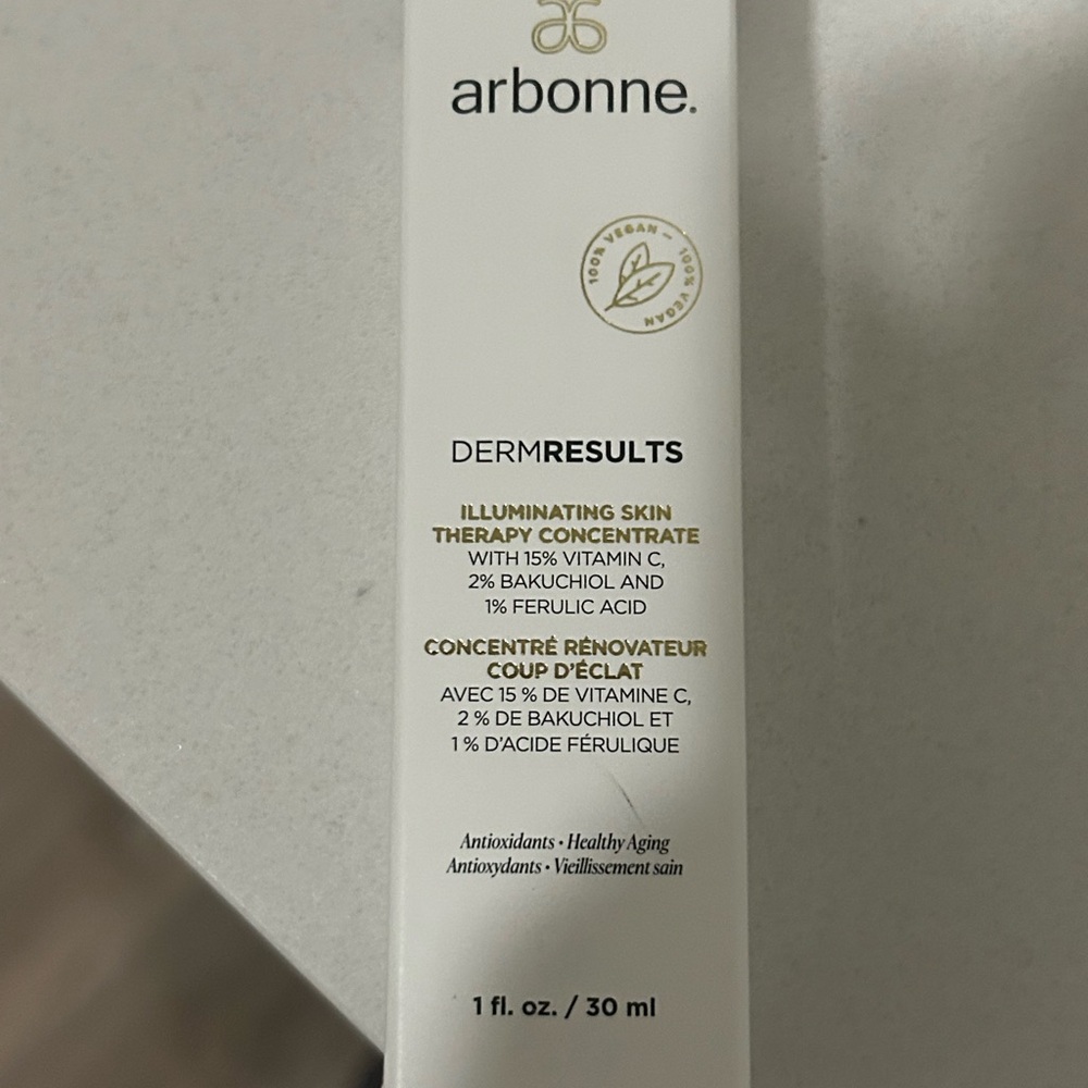 NWT Arbonne Dermresults Serum & Face Oil